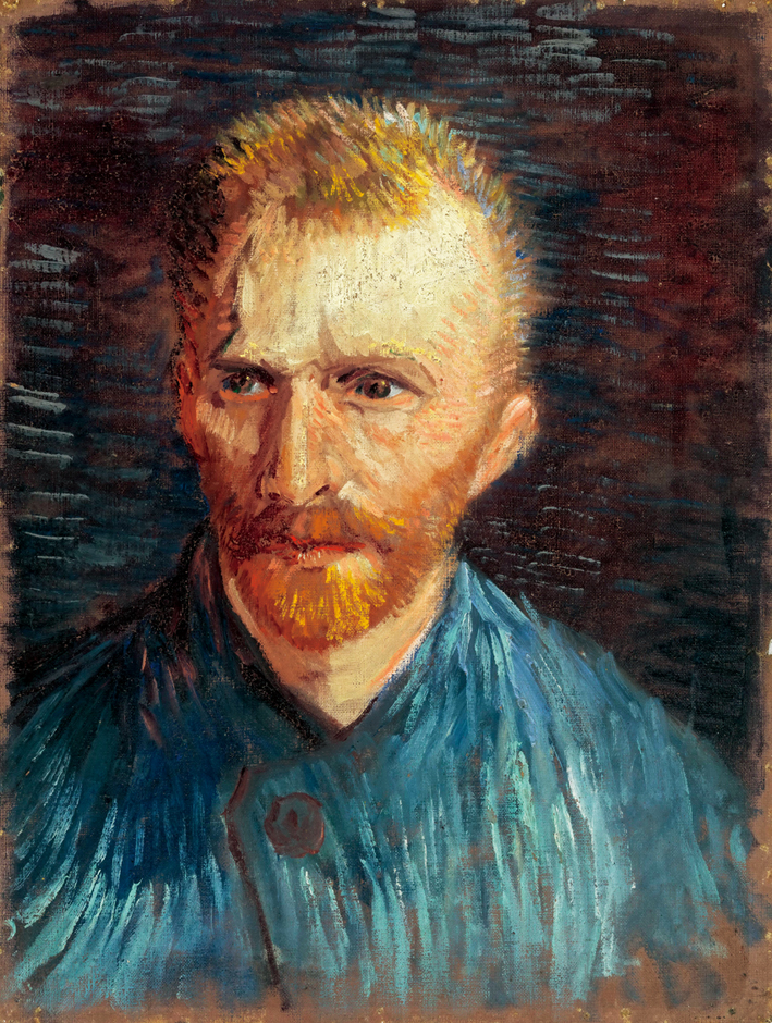  文森特·威廉·梵高  Vincent Willen Van Gogh —— 自画像 (14)